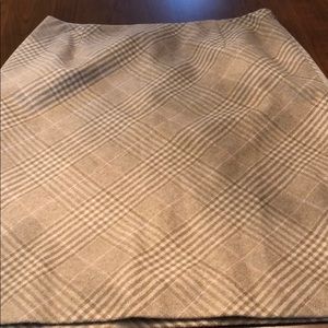 Ann Taylor plaid skirt